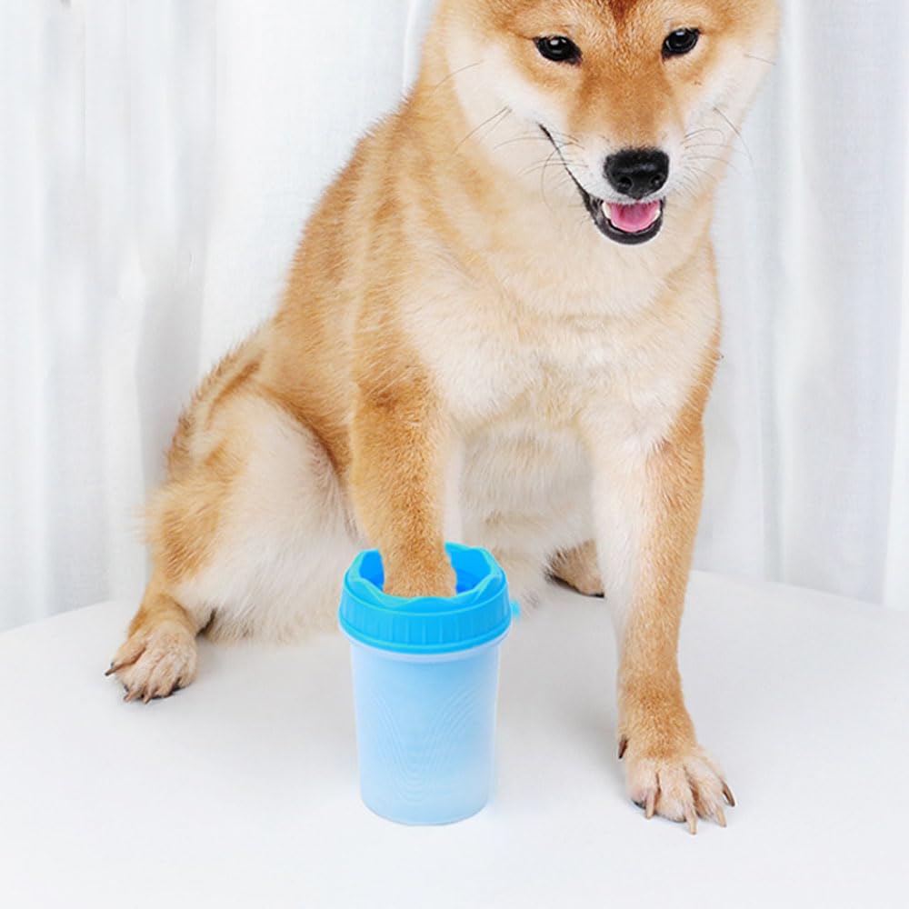Taza limpiadora de patas para perros y gatos